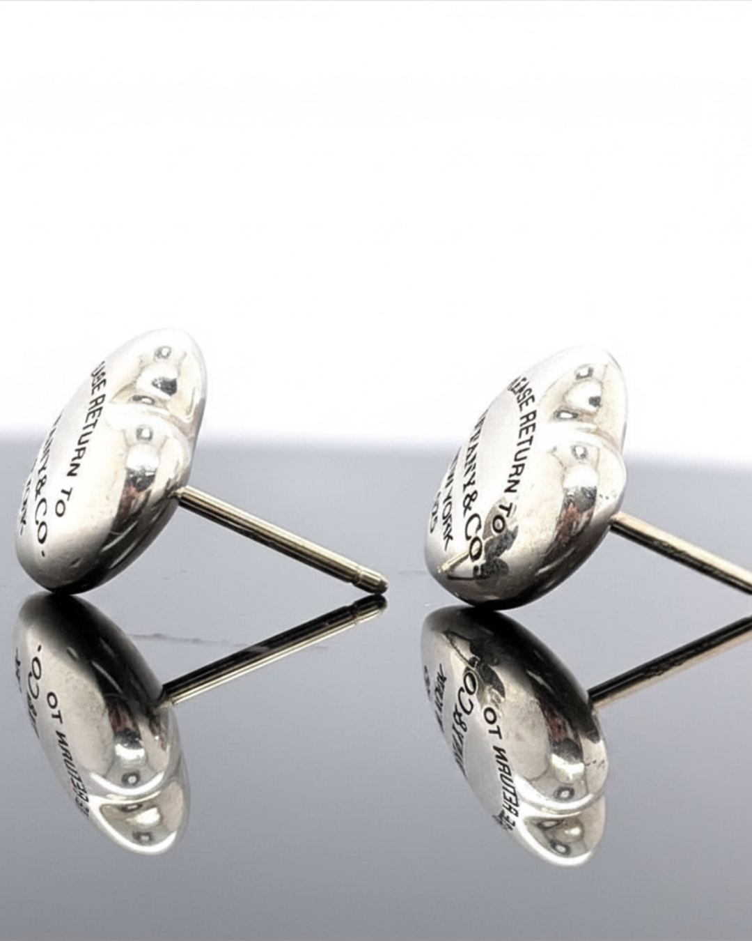 Aretes Tiffany & Co. Full Heart en Plata Fina | Second Hand