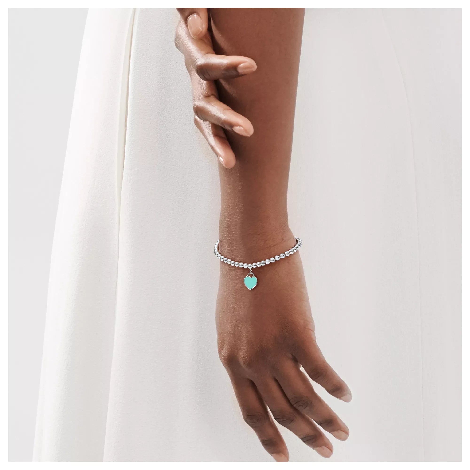 Tiffany & Co.: Tiffany Blue® Heart Tag Bead Bracelet